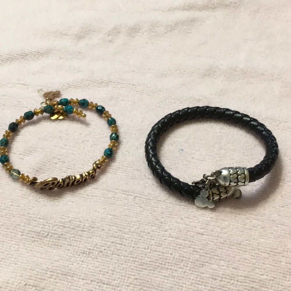 2 Disney wrap bracelets. Great condition Tote 15A